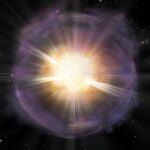 Interpretación de la exploción de una supernova.