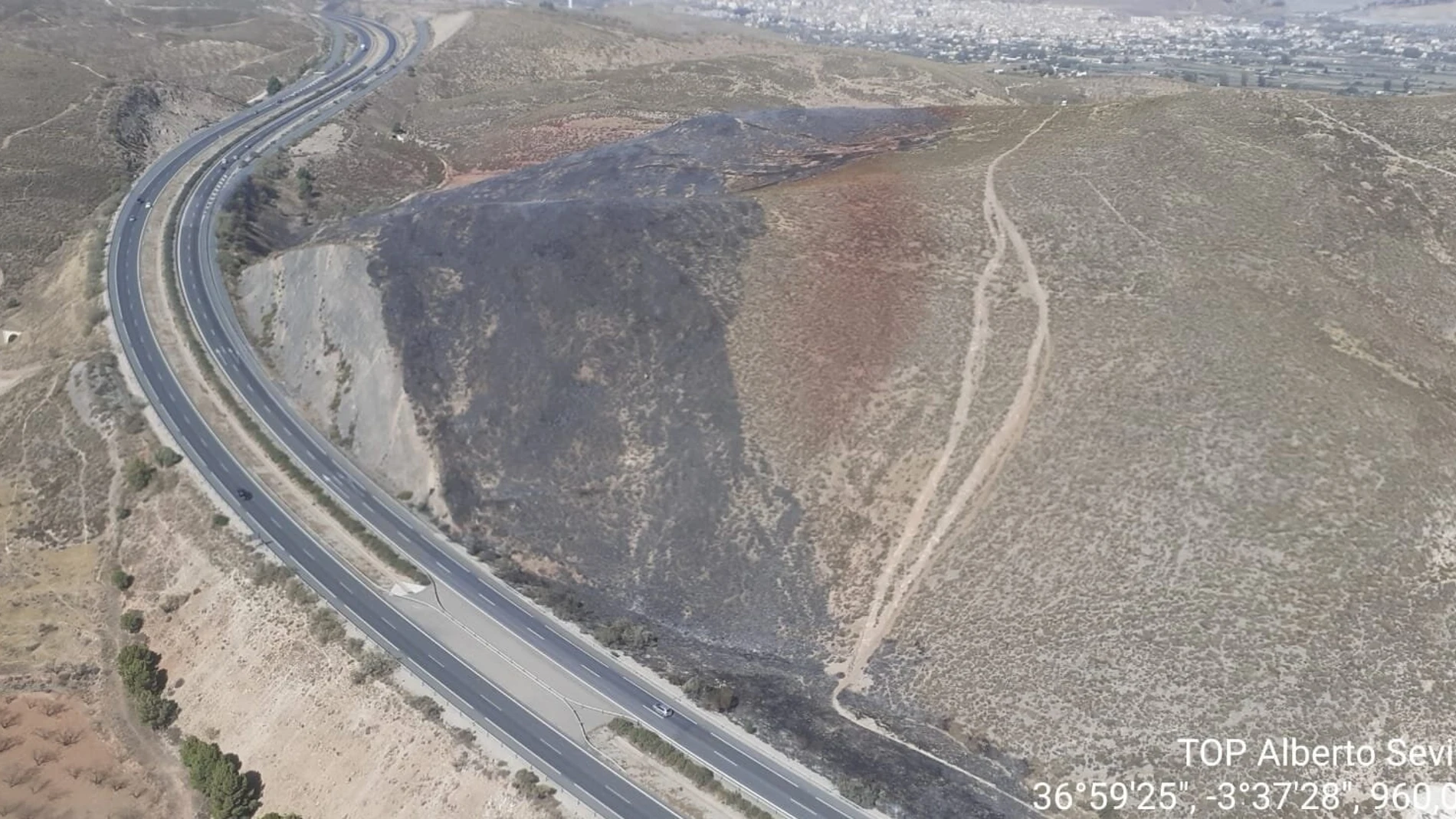 Controlado el incendio en un paraje de Villamena que ha afectado a más de tres hectáreas