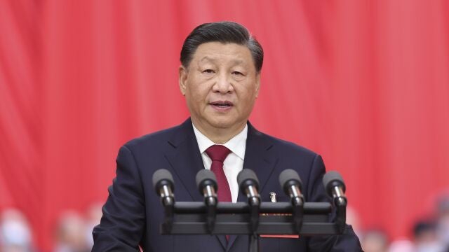 Xi Jinping pronuncia el discurso inaugural del XX Congreso del Partido Comunista Chino en Pekín