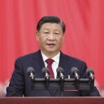 Xi Jinping pronuncia el discurso inaugural del XX Congreso del Partido Comunista Chino en Pekín