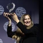 La escritora oscense Luz Gabás, ganadora del LXXI Premio Planeta, dotado con 1 millón de euros, por la novela 'Lejos de Luisiana'