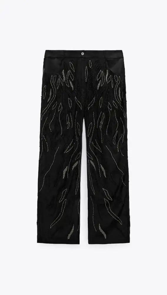 Pantalón Abalorios