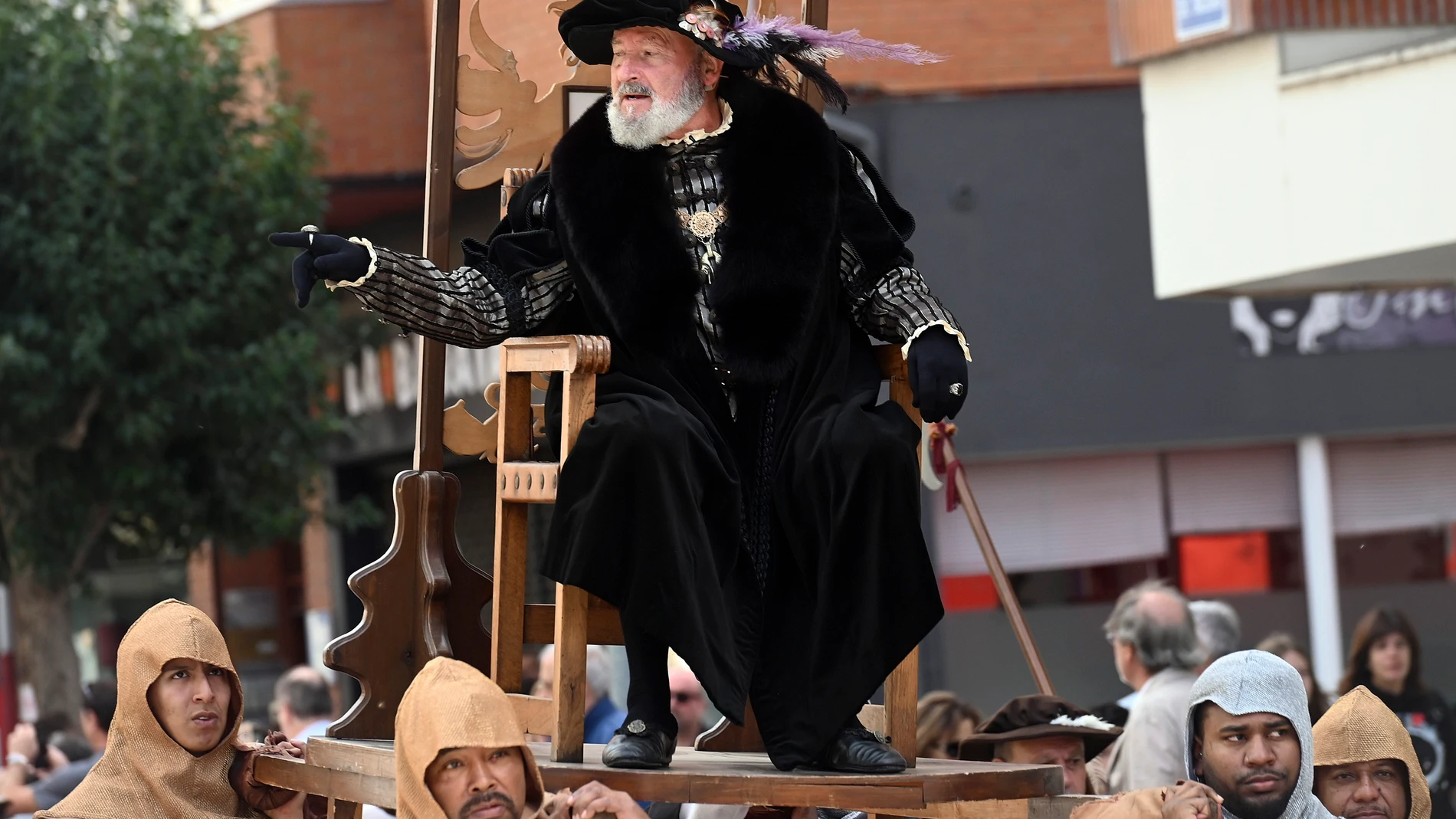 Gran Desfile Imperial de la Ruta de Carlos V en Medina de Pomar (Burgos)