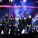 BTS, durante el concierto de apoyo a la candidatura de Busan para albergar la Exposición Universal de 2030