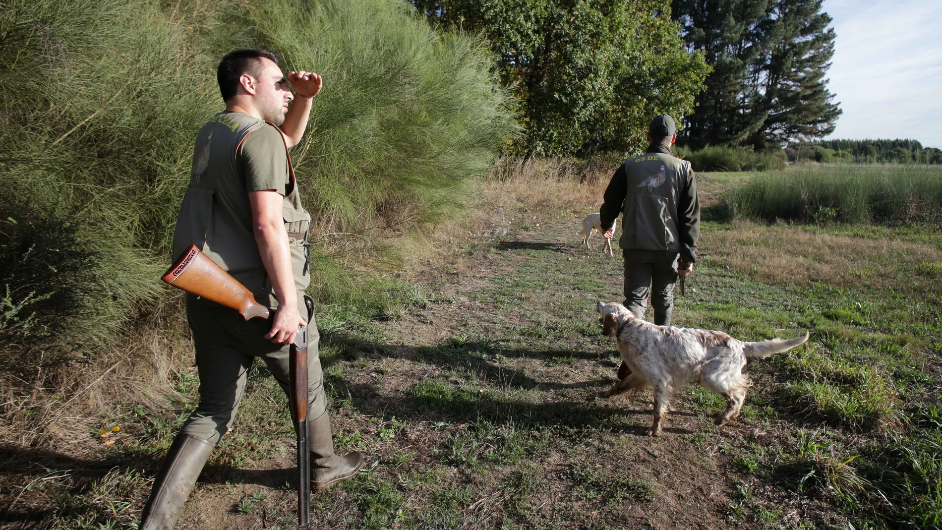 Dos cazadores en tierras zamoranas