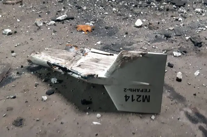 Así son los drones kamikaze iraníes con los que Rusia está sembrando el terror en las ciudades ucranianas
