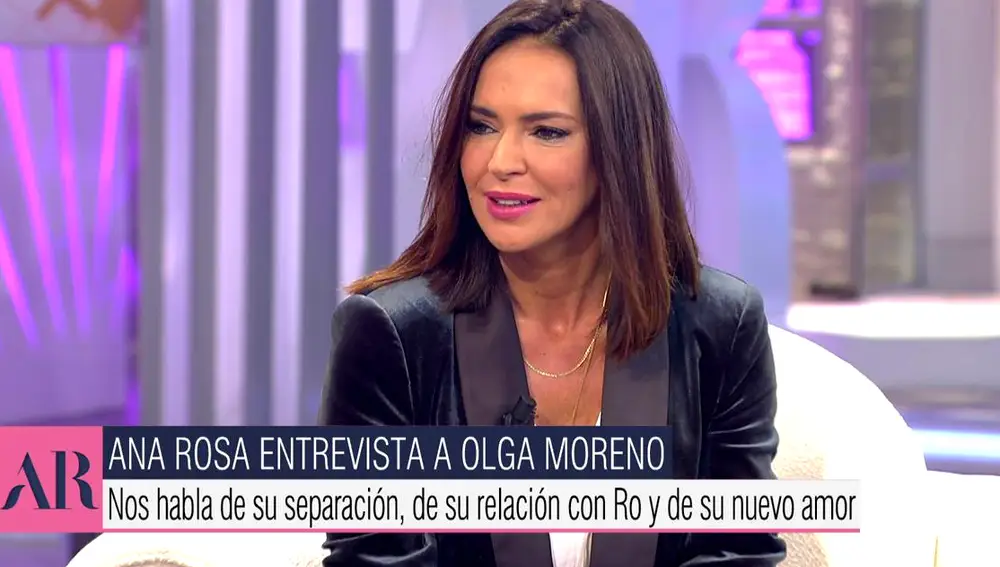 Olga Moreno en 'El Programa de Ana Rosa'