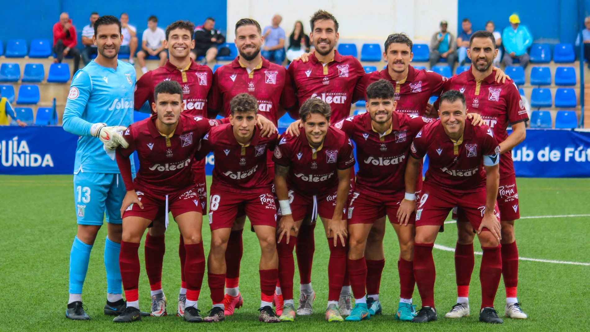 Imagen reciente del Atlético Sanluqueño