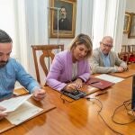 Firma del convenio entre Ayuntamiento de Cartagena y Hostecar