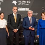 Los Reyes y el presidente de la República de Alemania inauguran la Feria del Libro de Frankfurt