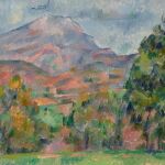 "La Montagne Sainte-Victoire", original de Paul Cezanne.