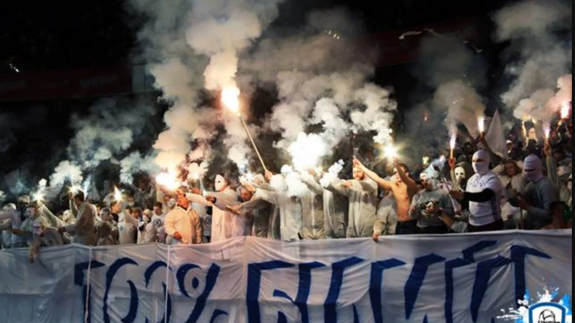 Los White Boys, aficionados ultraderechistas del Dynamo de Kiev