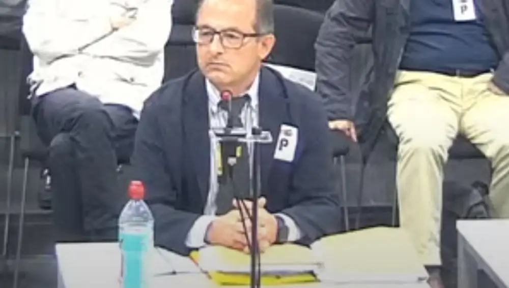Joaquín Peña en el juicio. AUDIENCIA NACIONAL