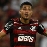 Joao Gomes con el Flamengo.