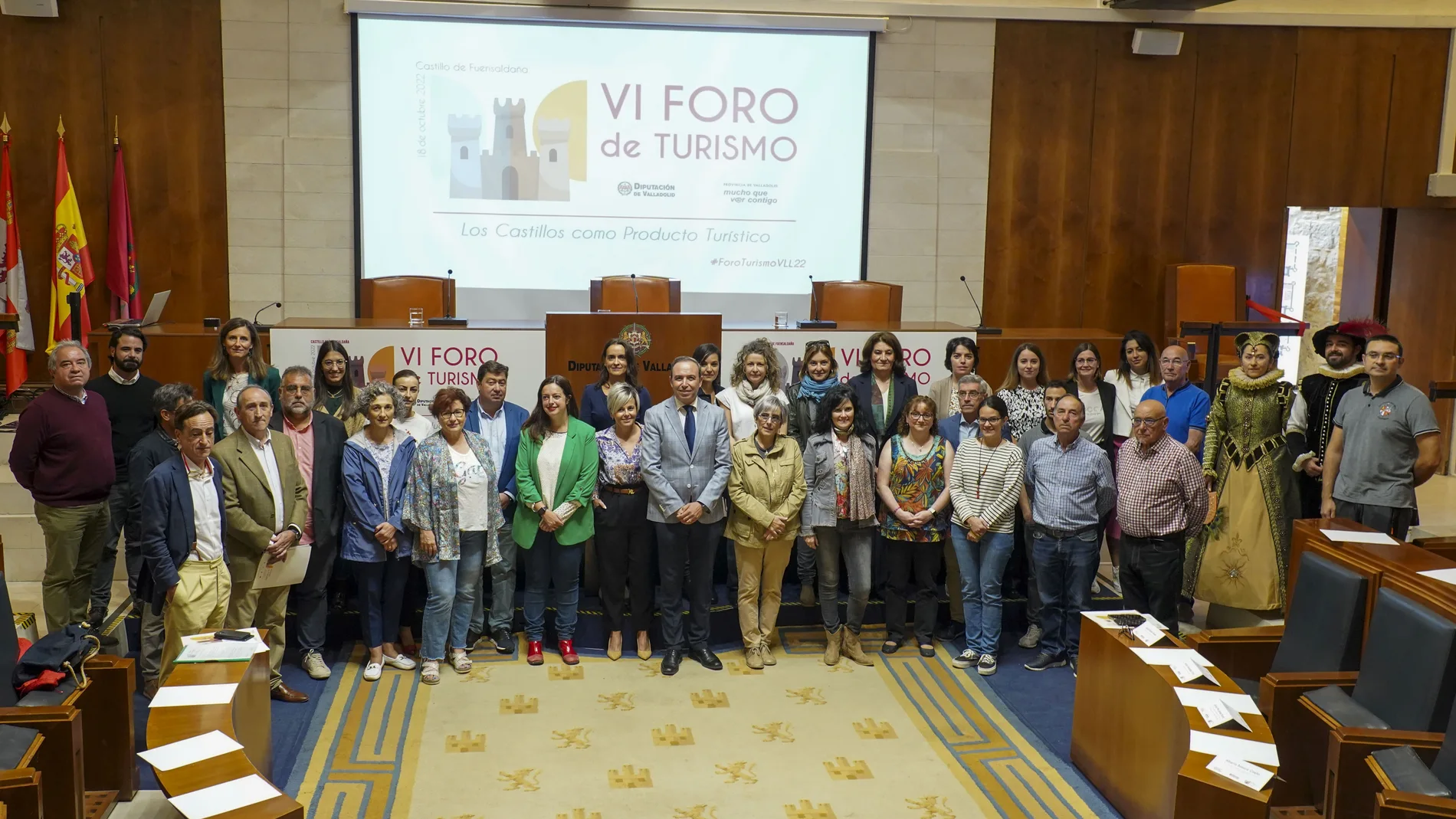 La Diputación de Valladolid celebra el VI Foro de Turismo Provincia de Valladolid ‘Los castillos como producto turístico’
