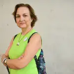 Amparo Medina, paciente de cáncer de mama con metástasis
