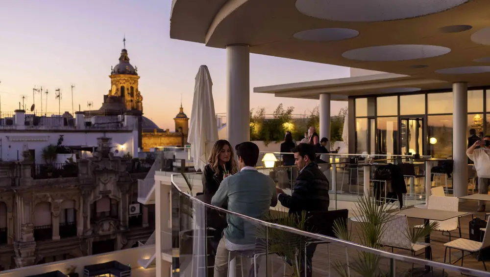 Terraza del Hotel abba