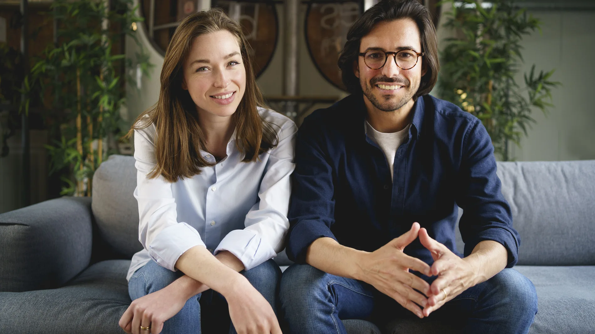 Sofia Iturbe y José Manuel Cartes, fundadores de la startup Libeen