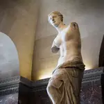 La Venus de Milo en el Museo Louvre de París