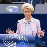 La presidenta de la Comisión Europea Ursula von der Leyen