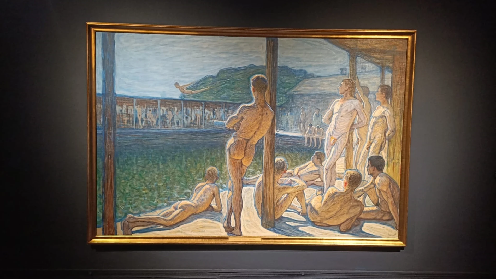 La sexualidad está presente en numerosas creaciones artísticas y algunas fueron censuradas, como la obra de Eugène Fredrik Jansson 'Flotans Badhus' (1907)