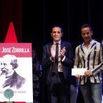 El consejero de la Presidencia, Jesús Julio Carnero, asiste a la entrega del Premio Internacional de Poesía José Zorrilla.