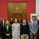 Alumnos galardonados con los Premios al Compromiso Universitario de la Fundación Schola