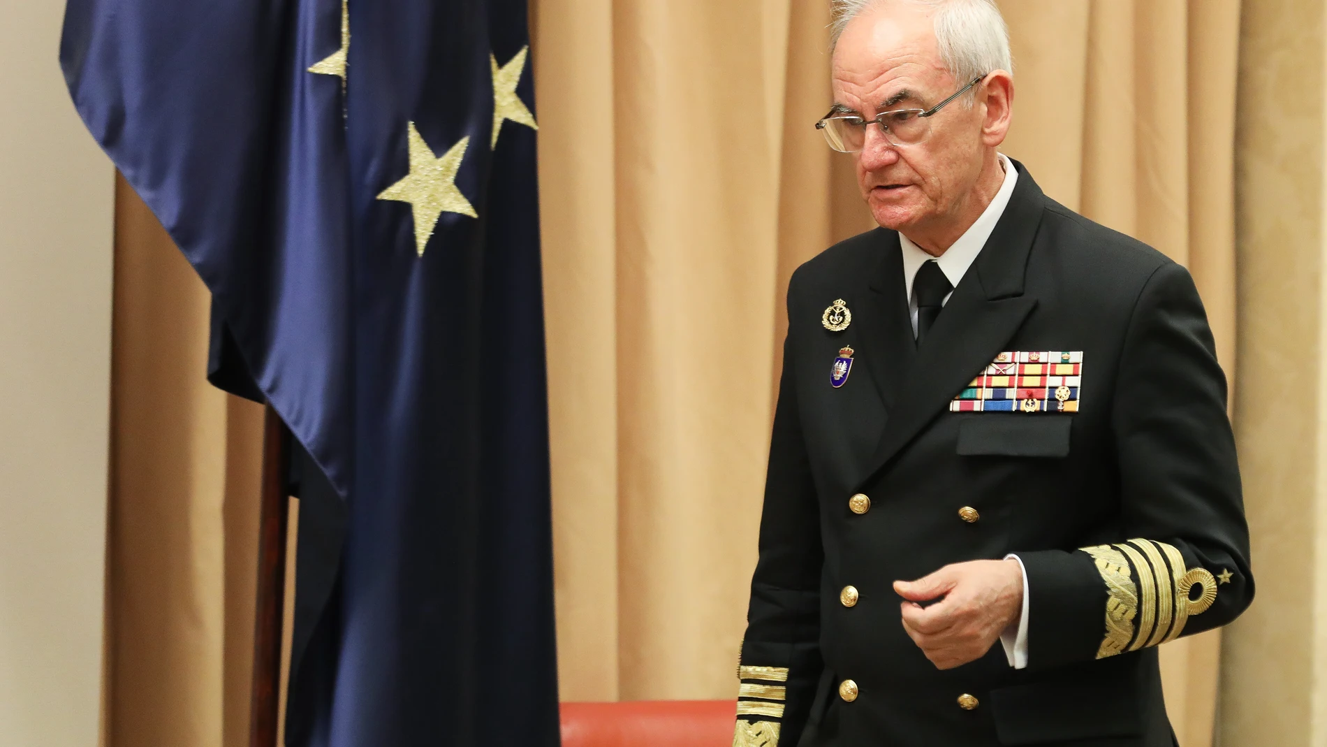 El jefe del Estado Mayor de la Defensa, el almirante Teodoro López CalderónMarta Fernández Jara / Europa Press