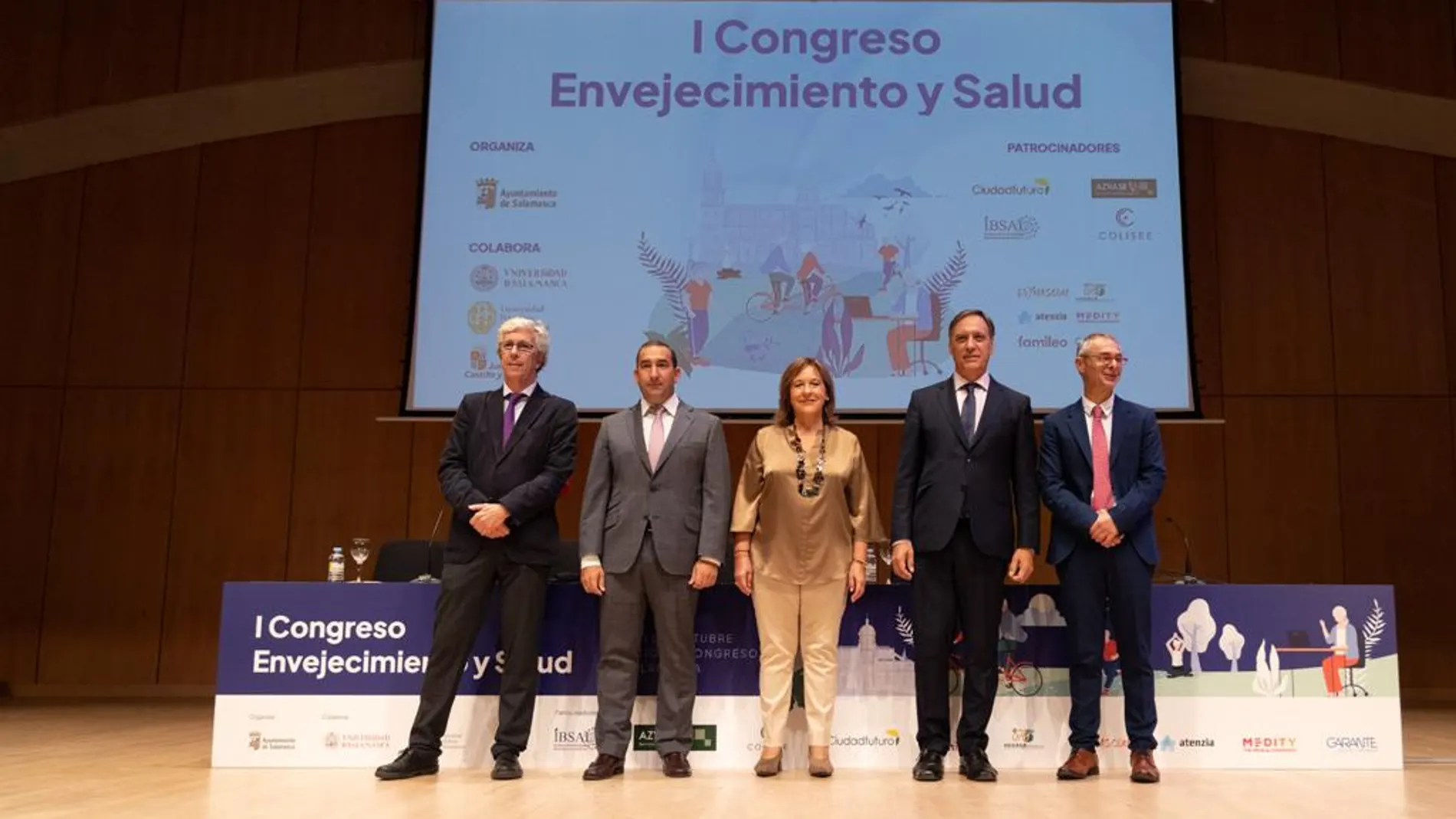 Inauguración del I Congreso Envejecimiento y Salud