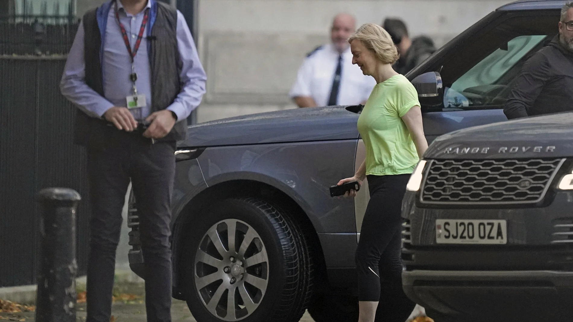 Liz Truss llega a Downing Street