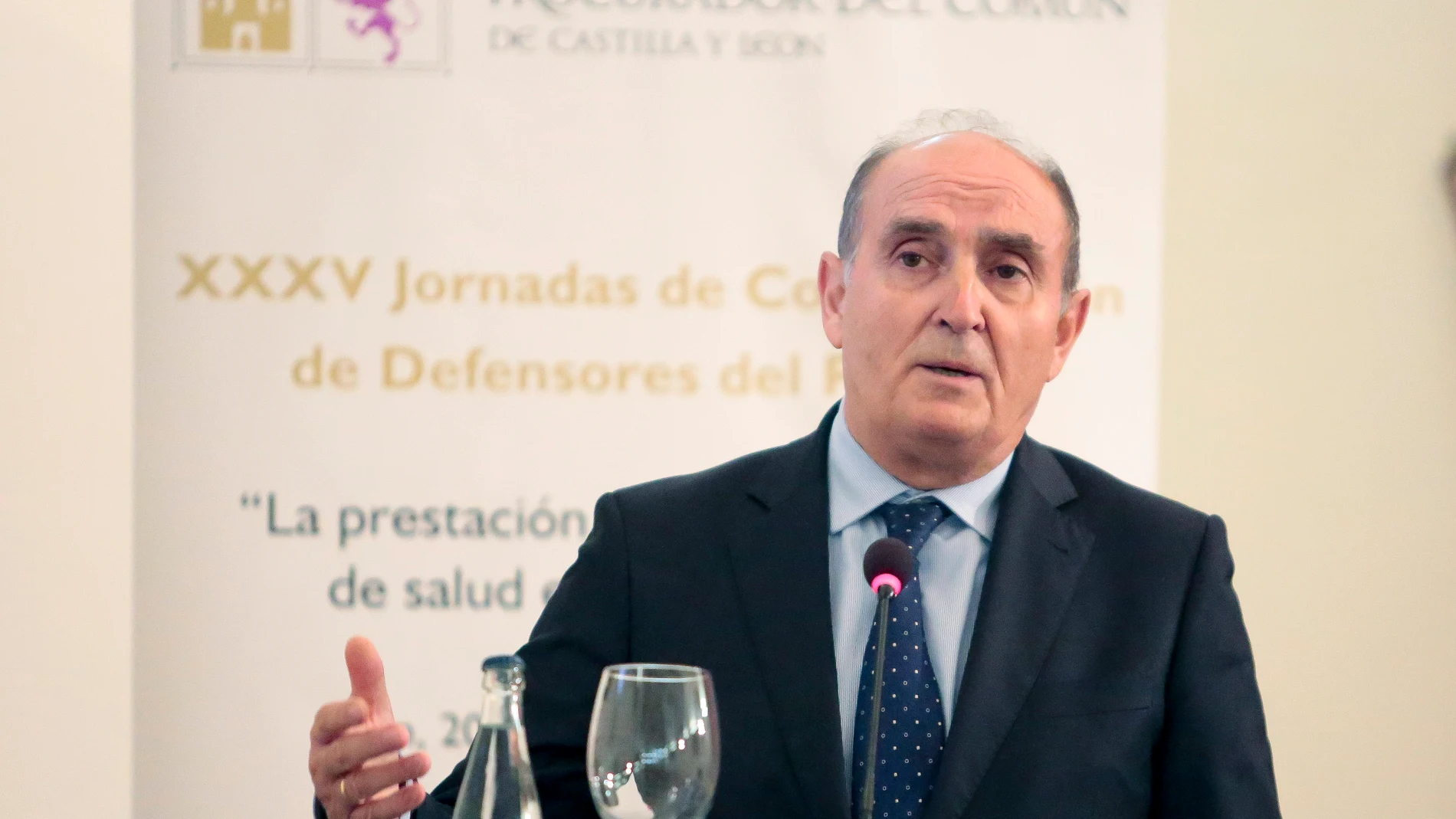 El Procurador del Común de Castilla y León, Tomás Quintana, cierra el Congreso