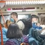 Pelea en el Metro de Madrid