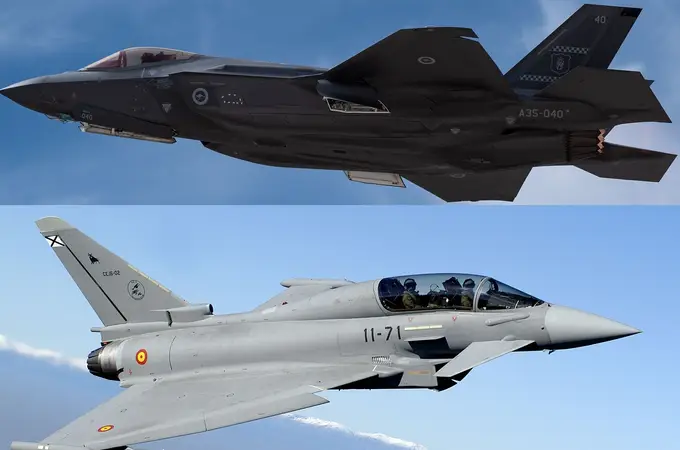 F-35 y Eurofighter, frente a frente: ¿qué caza es mejor?