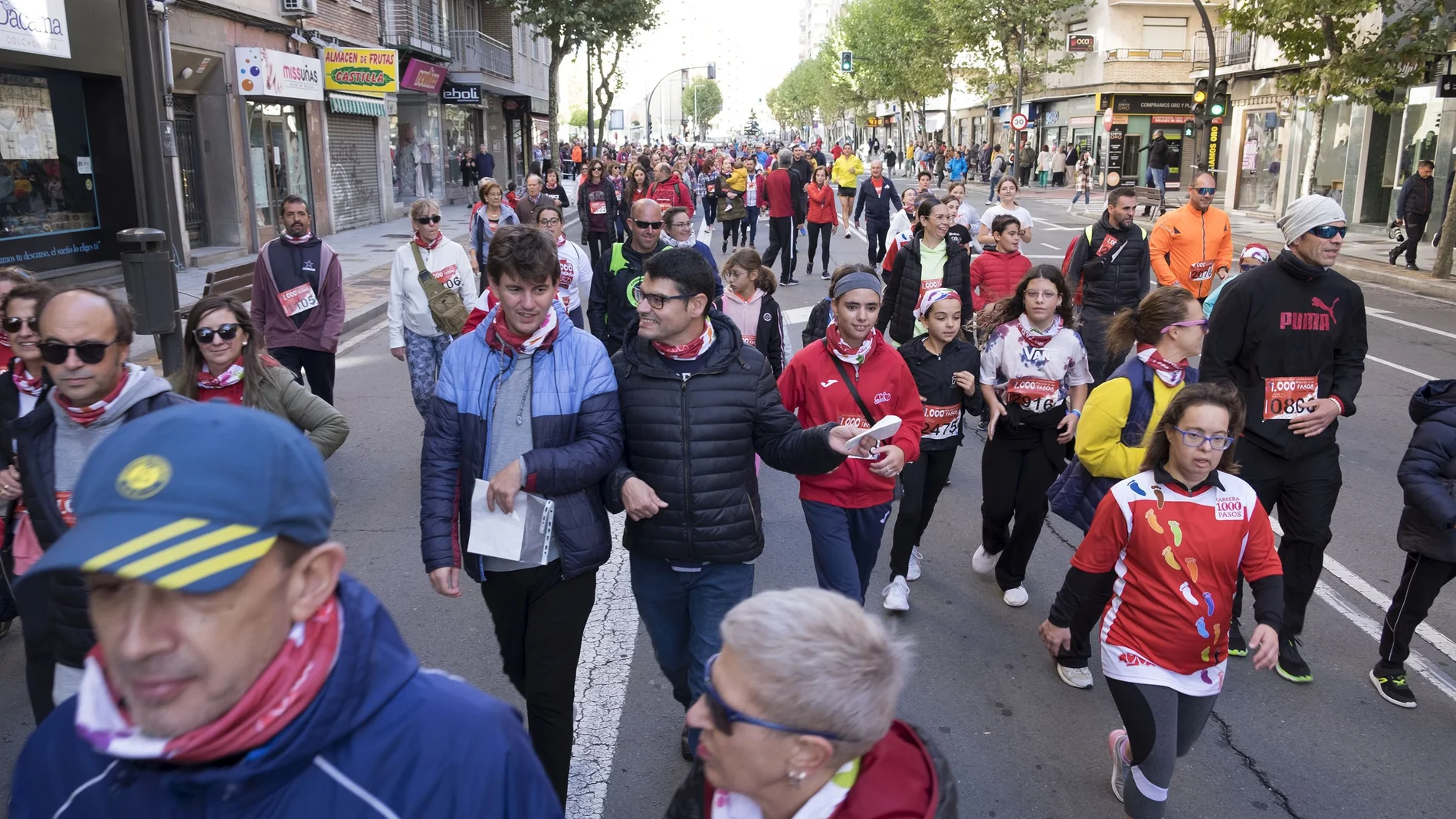 Carrera solidaria de los Mil Pasos en Salamanca