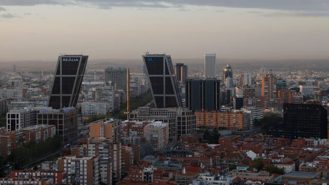 Cielos nubosos en Madrid