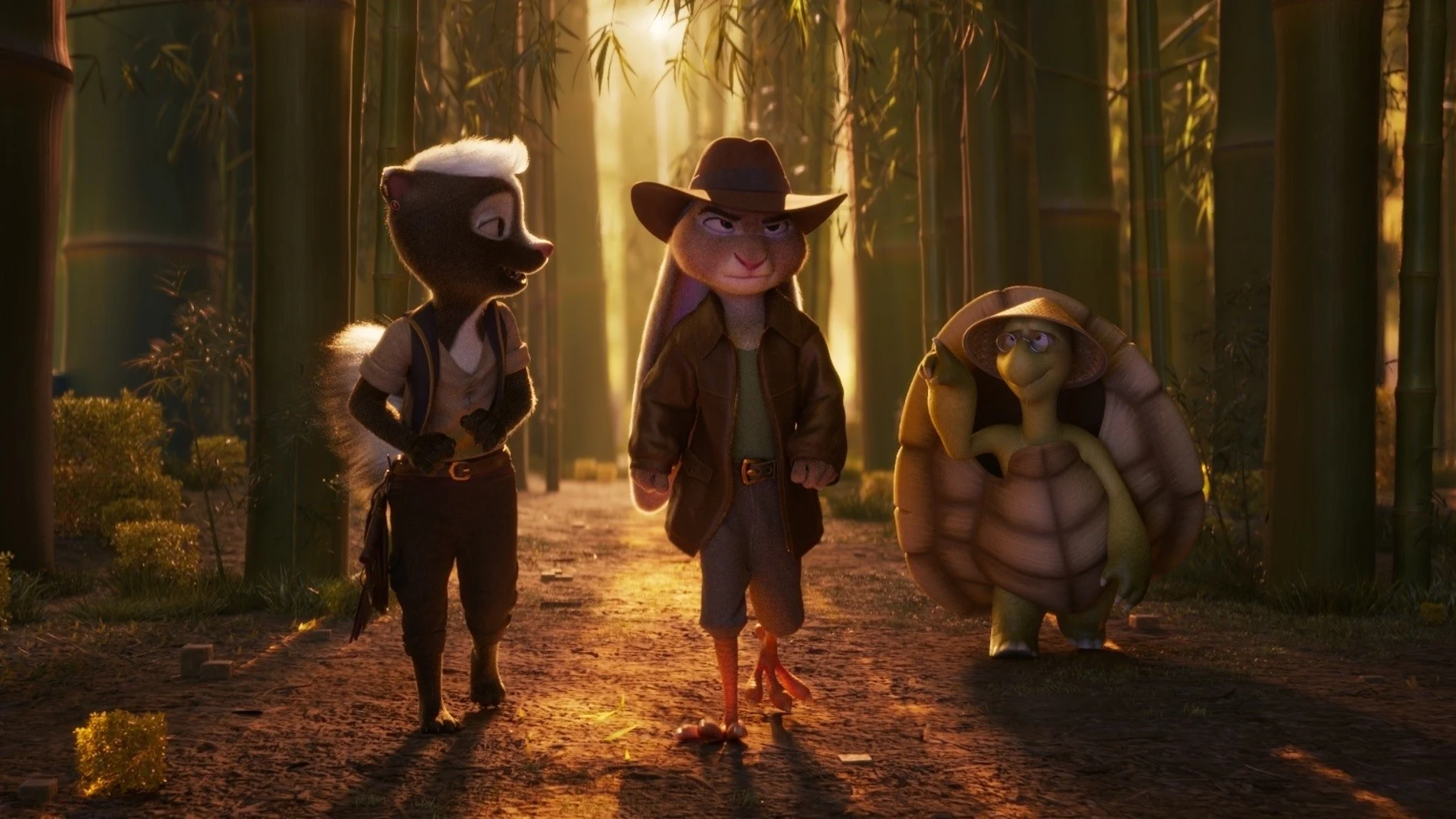 Imagen de 'Hopper, el polloliebre', de Benjamin Mousquet y Ben Stassen.