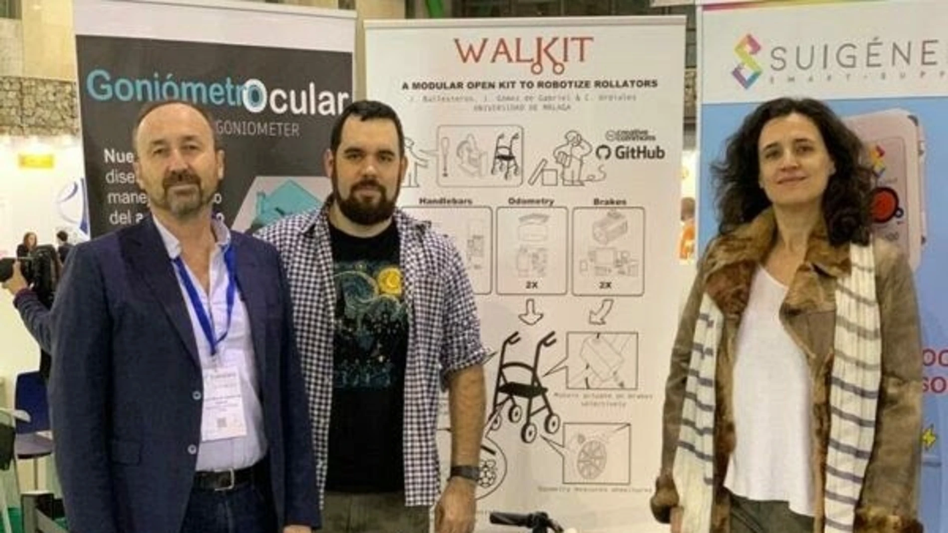 Parte del equipo de investigación de la Universidad de Málaga, responsable del artículo. FUNDACIÓN DESCUBRE