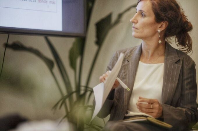 La portavoz de Más Madrid en la Asamblea, Mónica García