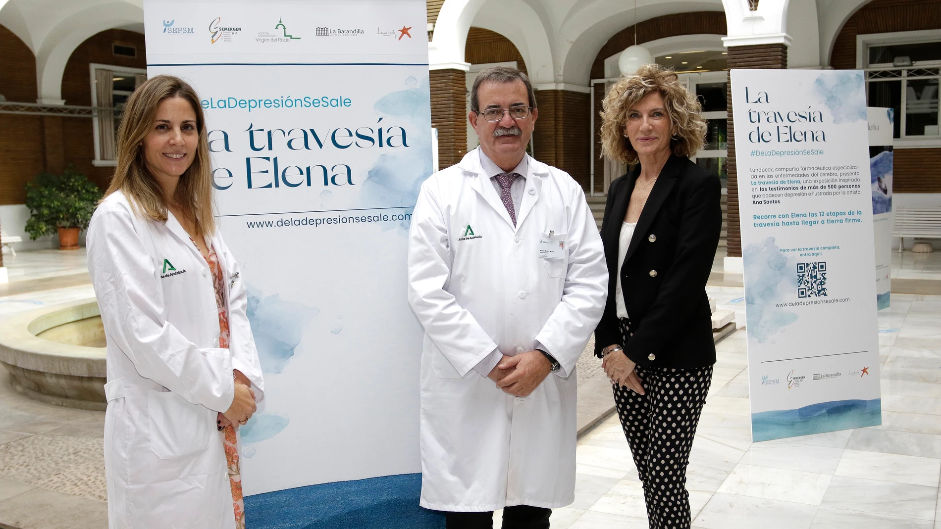 Presentación de la exposición "La Travesía de Elena". JUNTA DE ANDALUCÍA