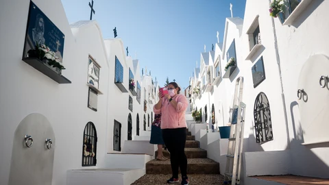 Cementerio de San Sebastián en Casabermeja, Málaga