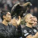 Daichi Kamada con el Eintracht Frankfurt.