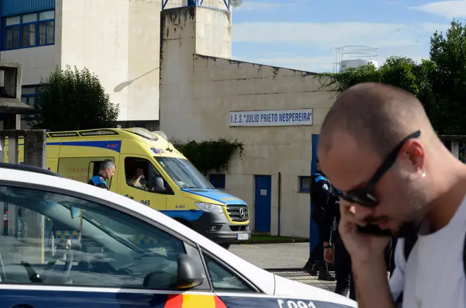 Muere un estudiante al caer una pared de un vestuario en un instituto de Ourense
