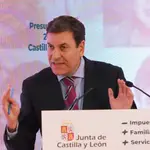 Carlos Fernández Carriedo presentando esta nueva medida