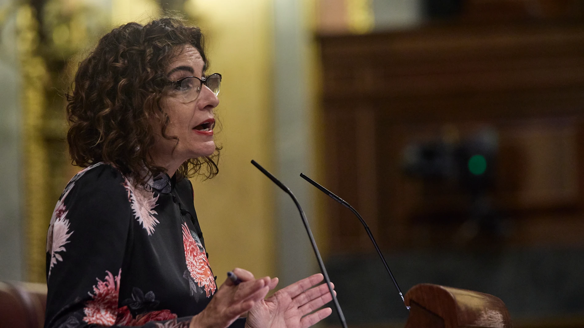 La ministra de Hacienda, María Jesús Montero.