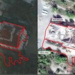 La ONU emplea imágenes satelitales de antes y después para monitorear la destrucción cultural infligida por la invasión rusa