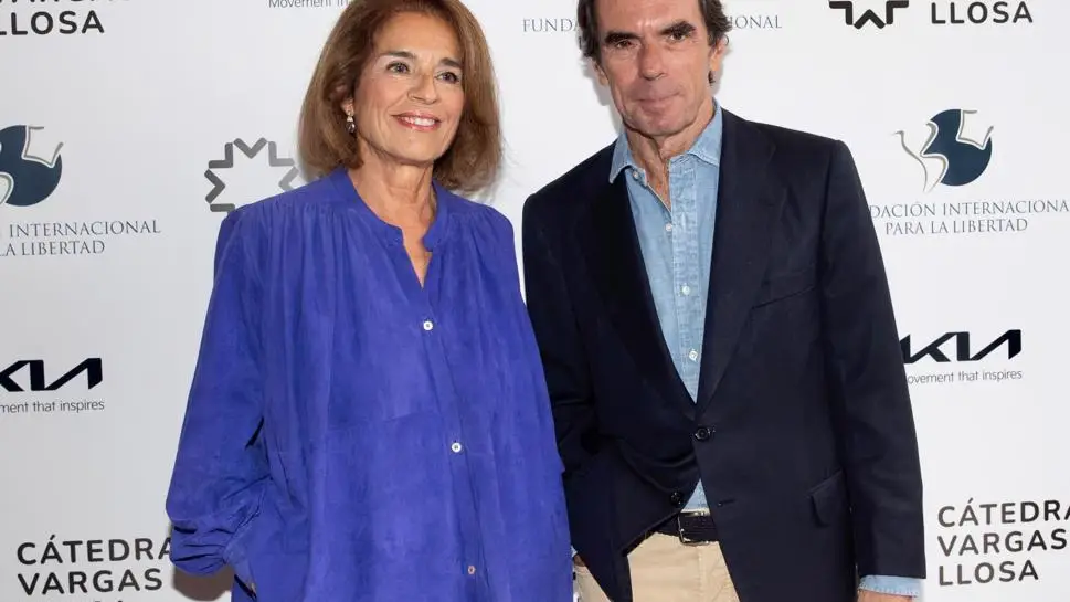 Ana Botella y José María Aznar