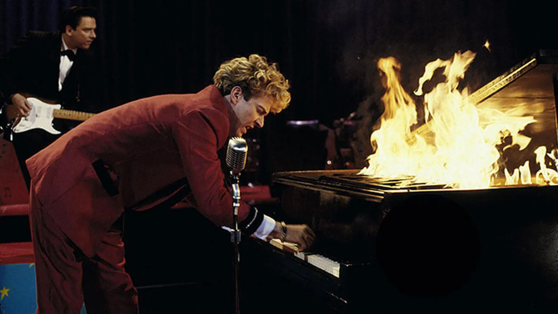 Imagen de la película "Gran bola de fuego" que recrea el suceso