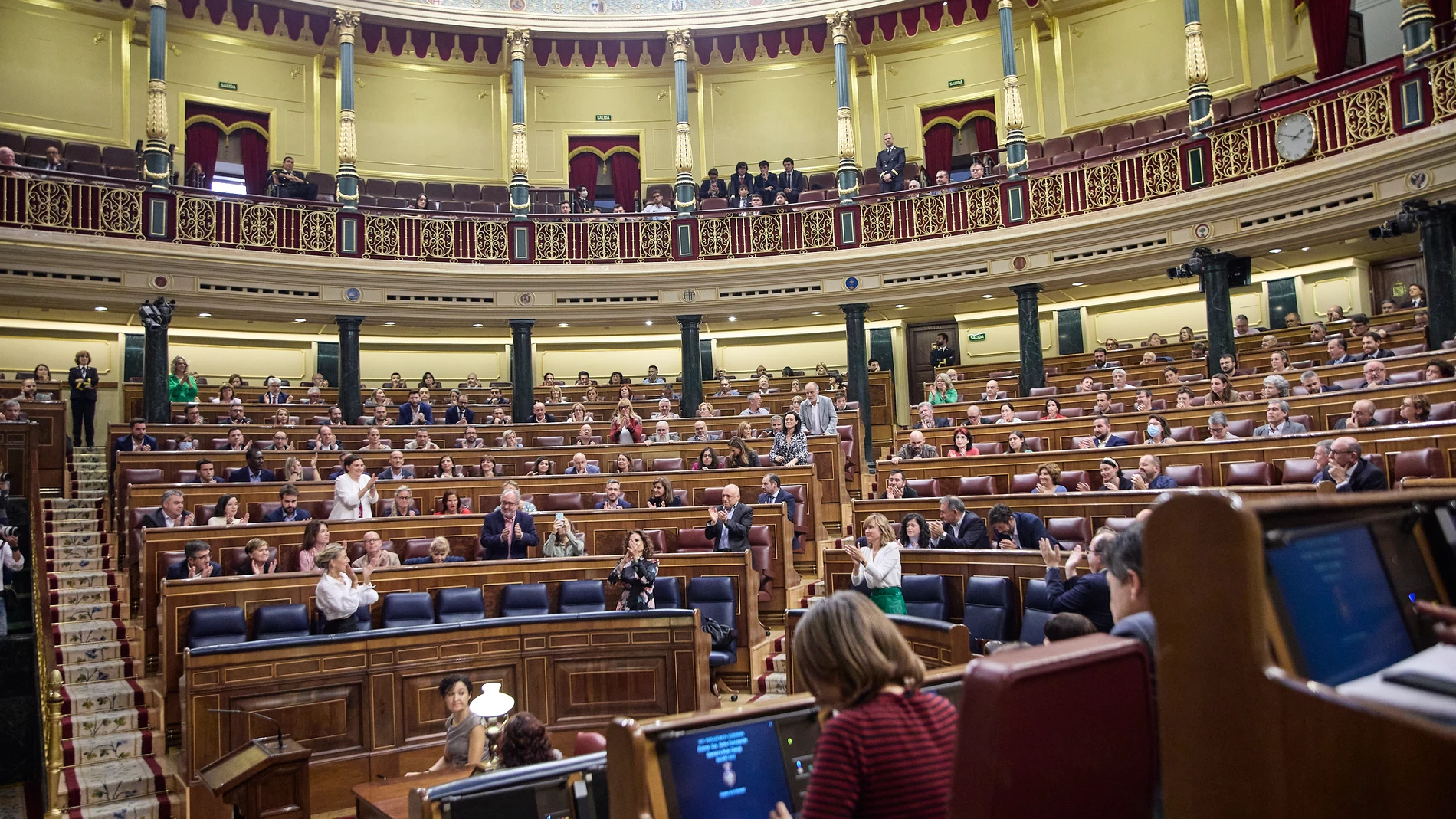 Vista general de una sesión plenaria en el Congreso de los Diputados, a 27 de octubre de 2022,