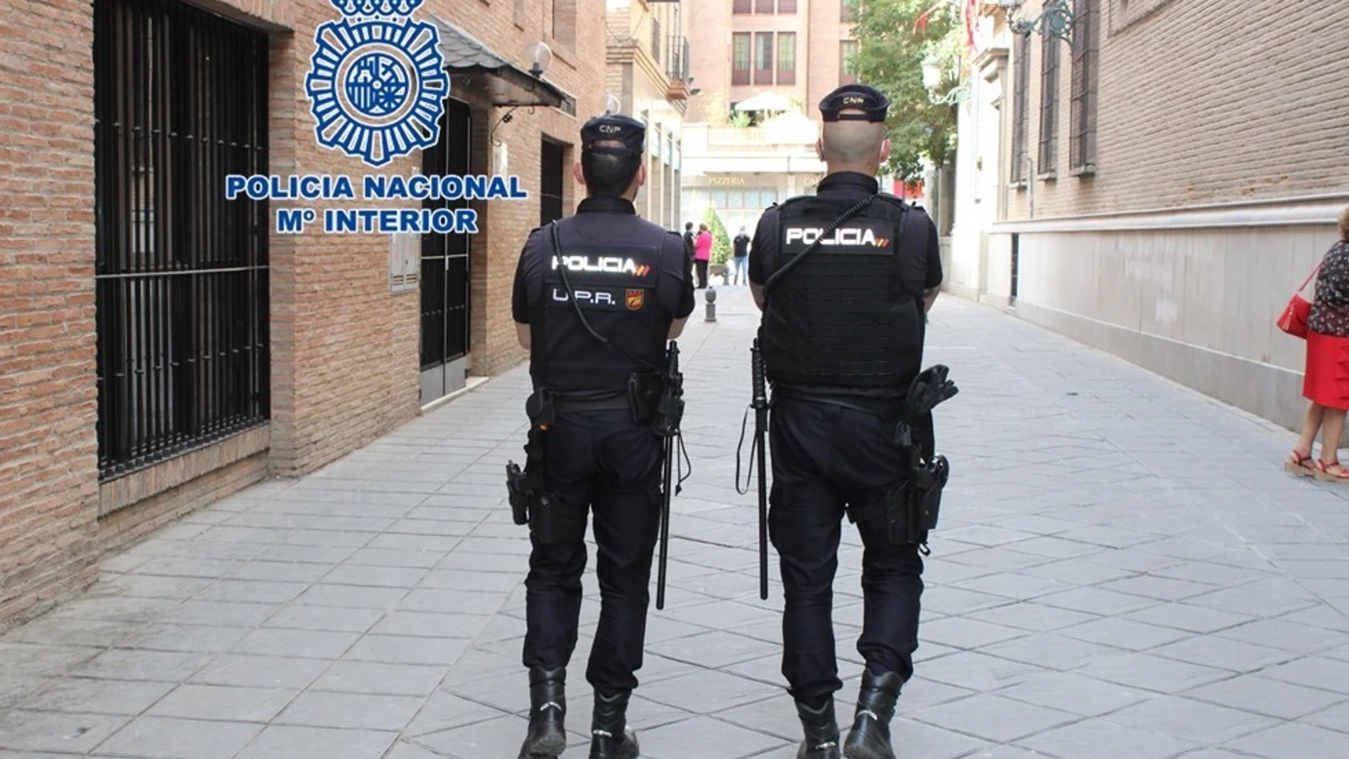 Agentes de la Policía Nacional.