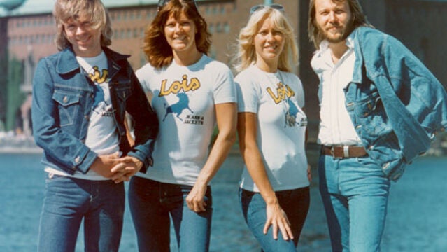 El grupo Abba viste de LOIS